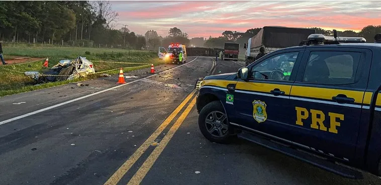 PRF aponta alta de quase 2% em mortes em rodovias federais paranaenses em 2025