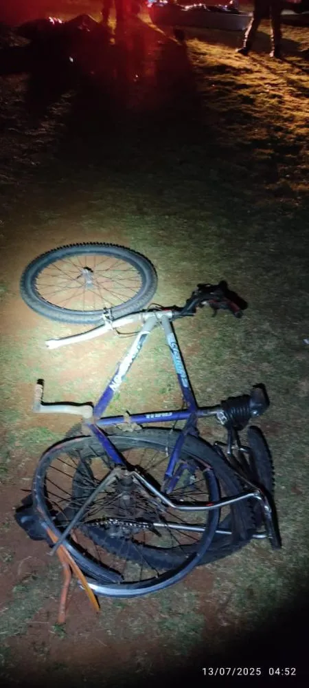 Ciclista morre atropelado próximo a cooperativa LAR em Marechal Rondon