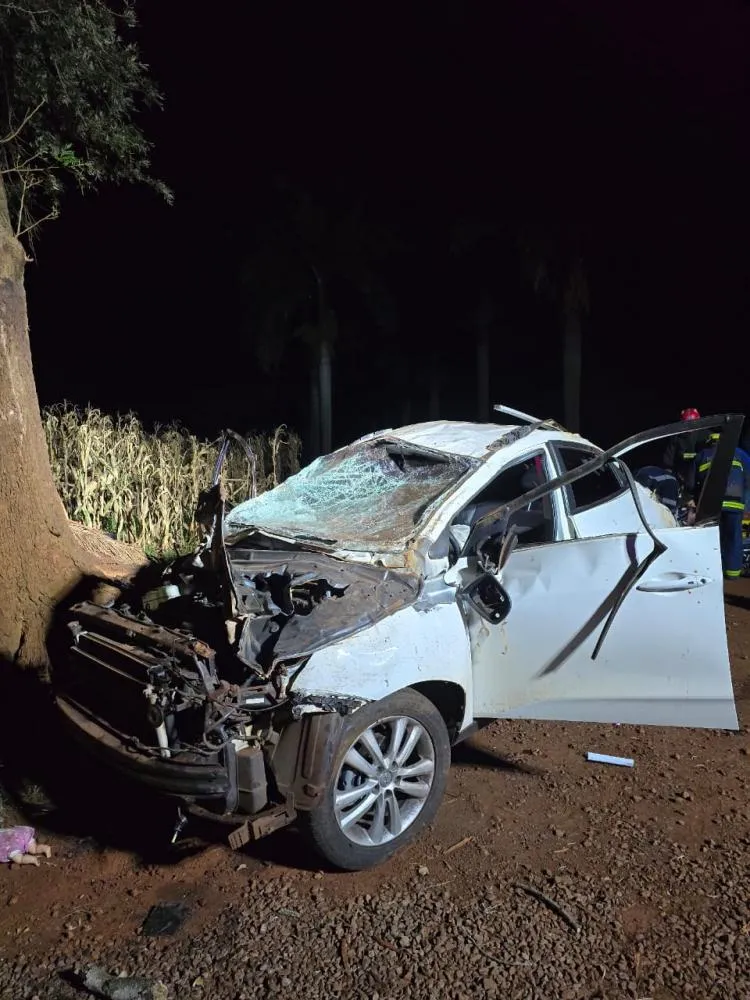 Capotamento mata servidor da prefeitura