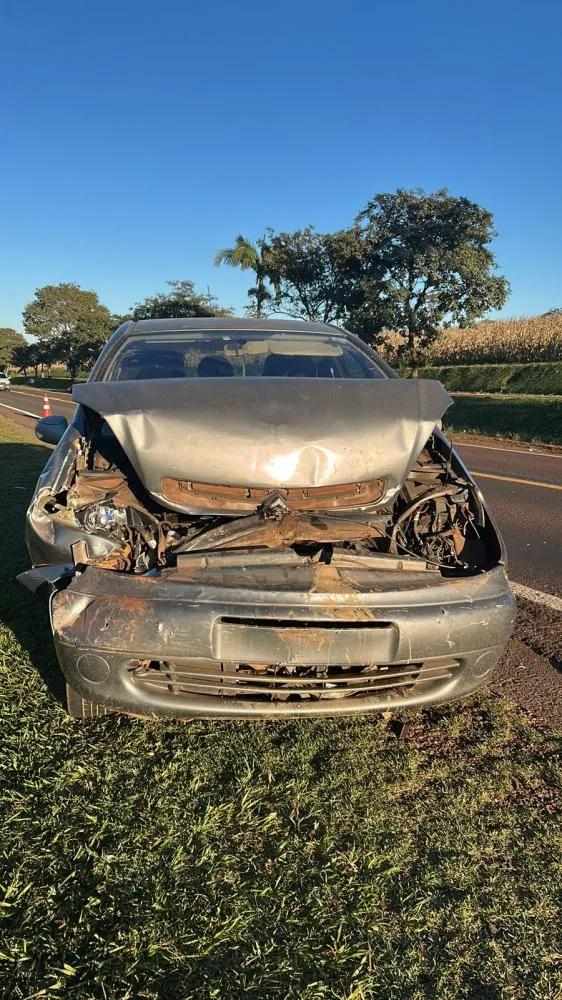 Acidente próximo a Santa Helena faz vitima com ferimentos