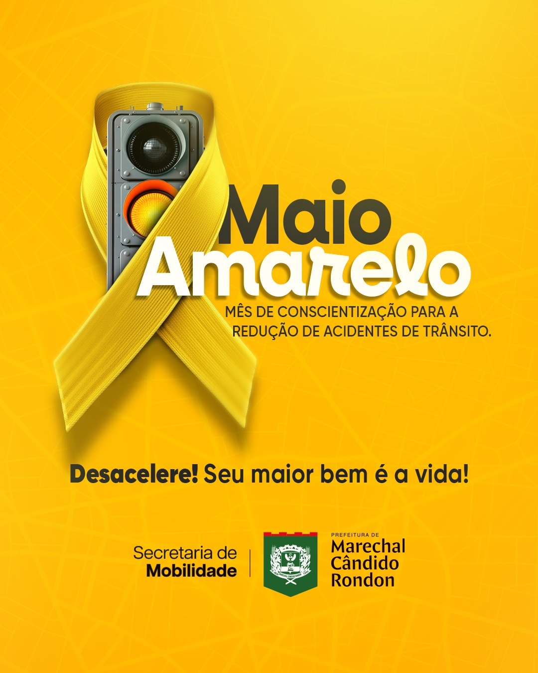 Marechal Cândido Rondon intensifica ações para a campanha Maio Amarelo