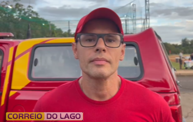 Sargento Kuchenny fala sobre a busca por jovem desaparecido após acidente entre embarcações em Santa Helena