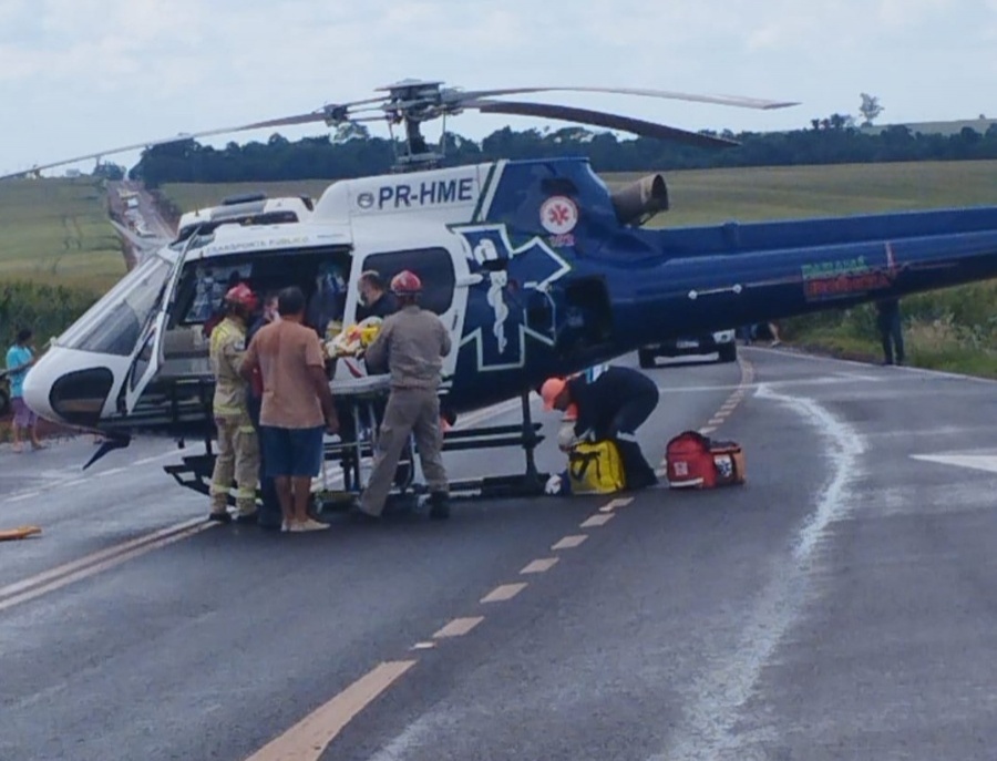 Criança de 09 anos resulta gravemente ferida em acidente