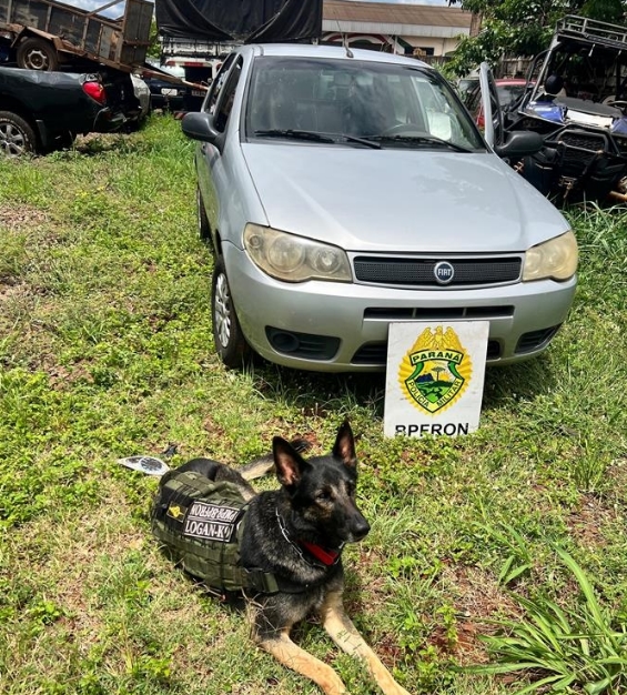 BPFron apreende veículo com placa adulterada em Marechal Cândido Rondon