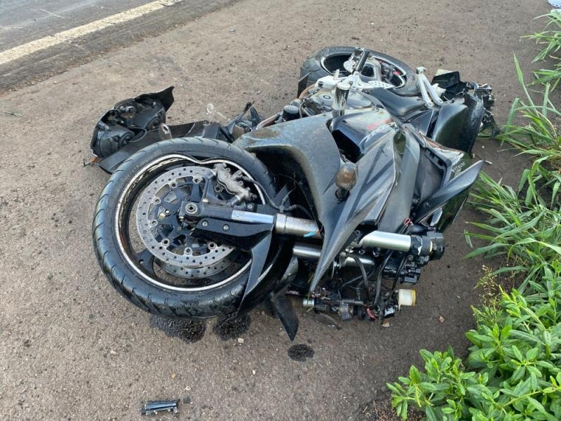 Identificado motociclista que morreu em acidente no Natal na BR-163 entre Guaíra e Mercedes