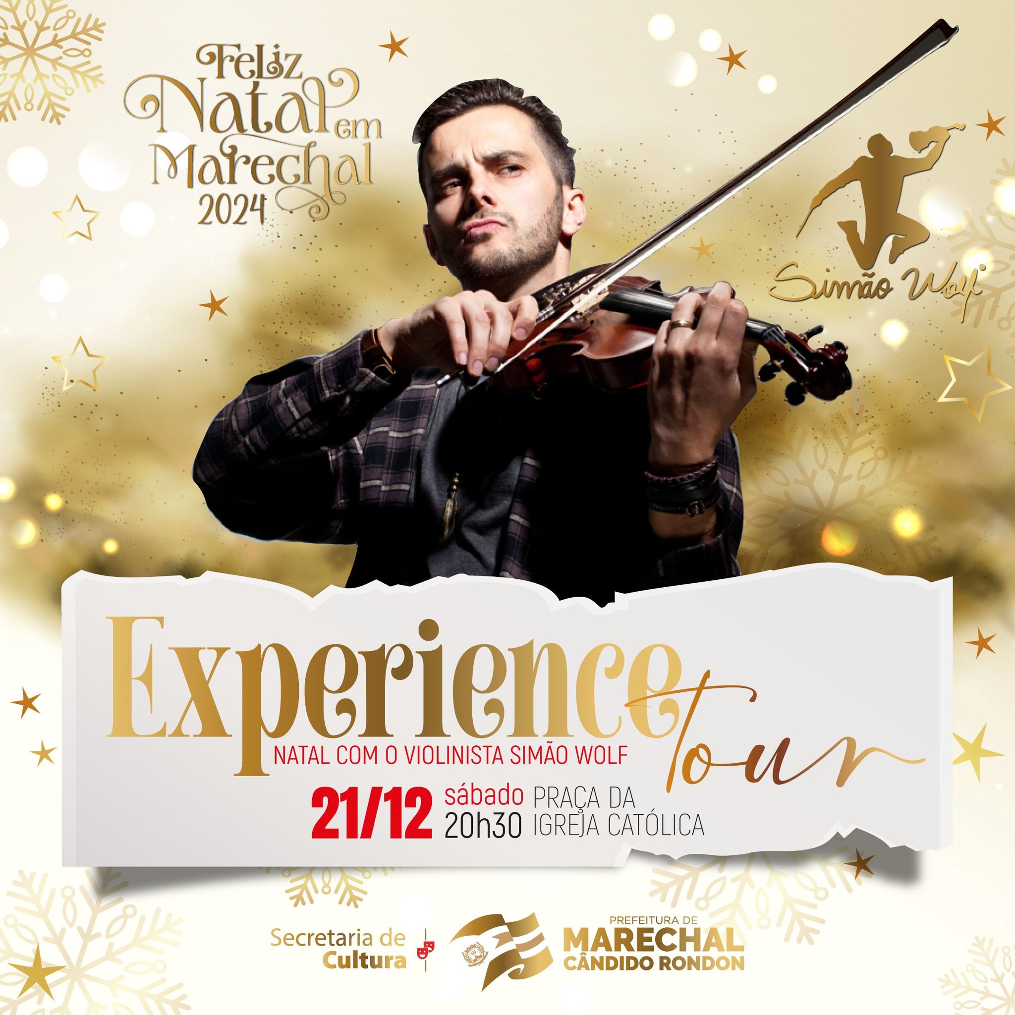 Programação de Natal prossegue nesta sexta-feira e no sábado em Marechal Rondon