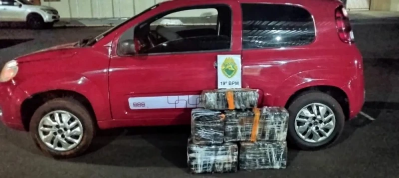Após perseguição pela BR 163 ROTAM apreende veiculo com maconha