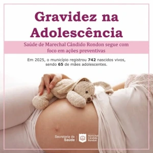 Gravidez na adolescência segue como foco de ações preventivas em Marechal Cândido Rondon