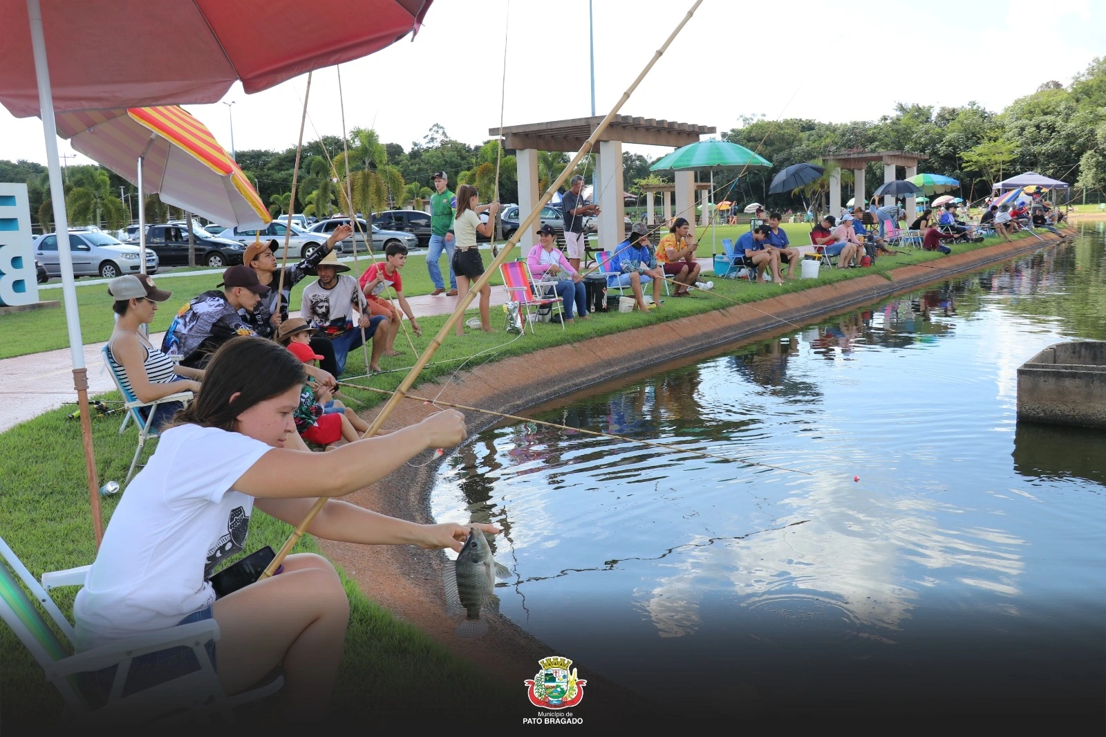 Lagos de Pato Bragado recebem grande público durante pescaria de Páscoa