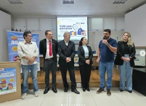 Café com parceiros marca lançamento da Campanha do Agasalho em Marechal Rondon