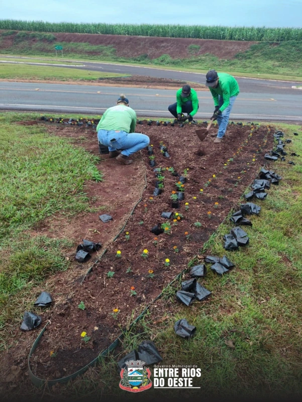 Entre Rios do Oeste investe na preservação ambiental e embelezamento urbano