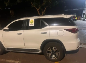 PM recupera Hilux furtada de estacionamento de Hotel em Toledo