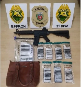 BPFron cumpre mandado em Guaíra e apreende drogas em Palotina