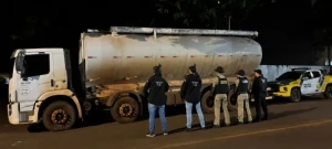 Três presos por furto de carga de ração na área rural de Maripá