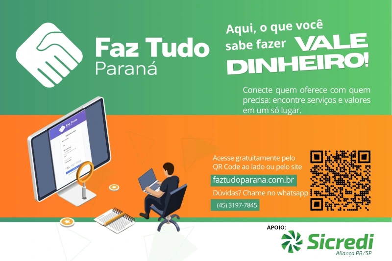 Facilite sua vida: acesse FazTudoParana.com.br