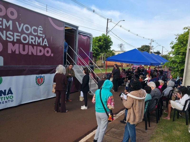 Carreta Saúde da Mulher encerra atendimentos em Nova Santa Rosa com 3.591 procedimentos realizados