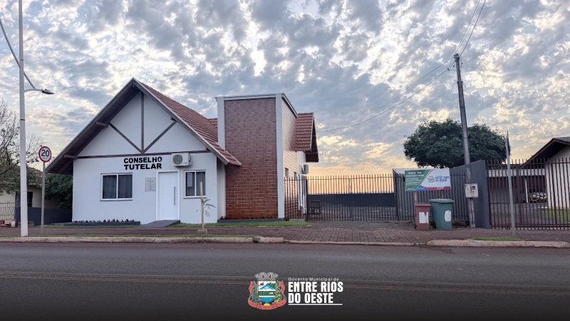 Conselho Tutelar de Entre Rios do Oeste passa por revitalização e recebe nova identificação