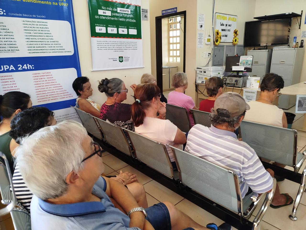Secretaria de Saúde de Marechal Cândido Rondon reforça a importância de comparecer às consultas e procedimentos agendados