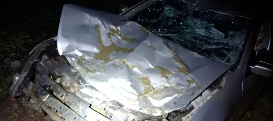 Jovem morre em acidente entre carro e moto em Marechal Rondon