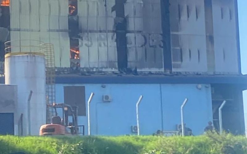 SS Rações emite nota oficial sobre incêndio em planta industrial no distrito de São Roque