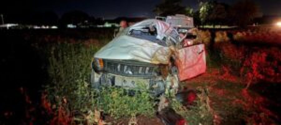 Capotamento na PR-239 deixa uma morte e três feridos entre Assis Chateaubriand e Tupãssi