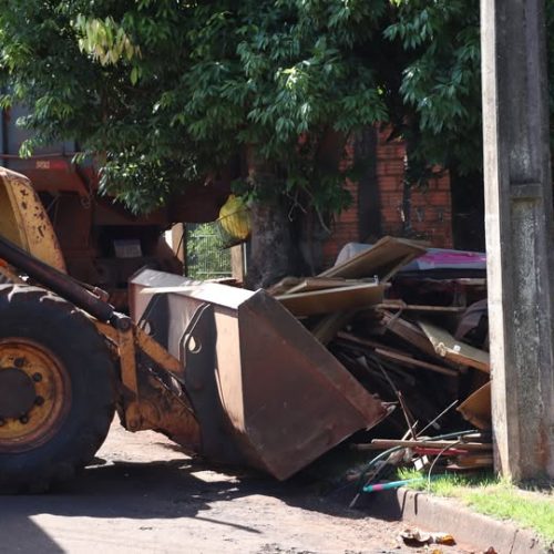 Moradores de São Roque podem depositar galhos, entulhos e inservíveis