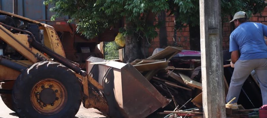 Moradores de São Roque podem depositar galhos, entulhos e inservíveis