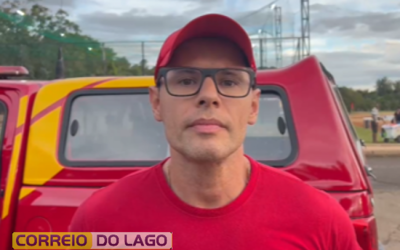 Sargento Kuchenny fala sobre a busca por jovem desaparecido após acidente entre embarcações em Santa Helena