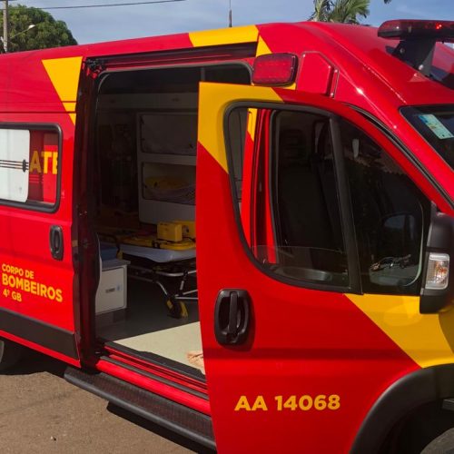 Acidente envolvendo motocicleta e patinete deixa dois feridos em Marechal Rondon