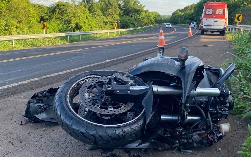 Acidente com moto provoca morte de homem próximo a “Serrinha” na Br-163 entre Mercedes e Guaíra