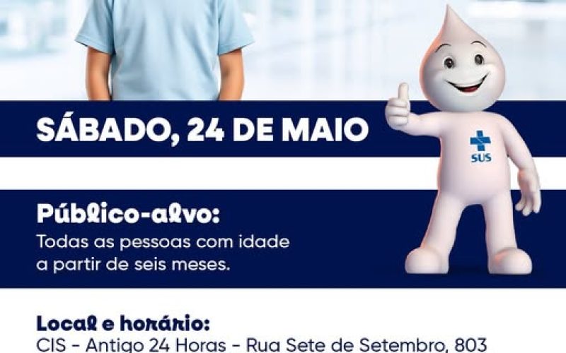 Força-tarefa contra a influenza acontece neste sábado em Marechal Cândido Rondon