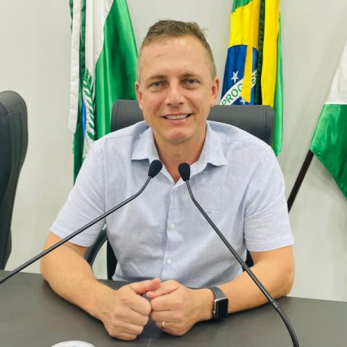 Vereador presidente Vanderlei Sauer (Soldado Sauer)