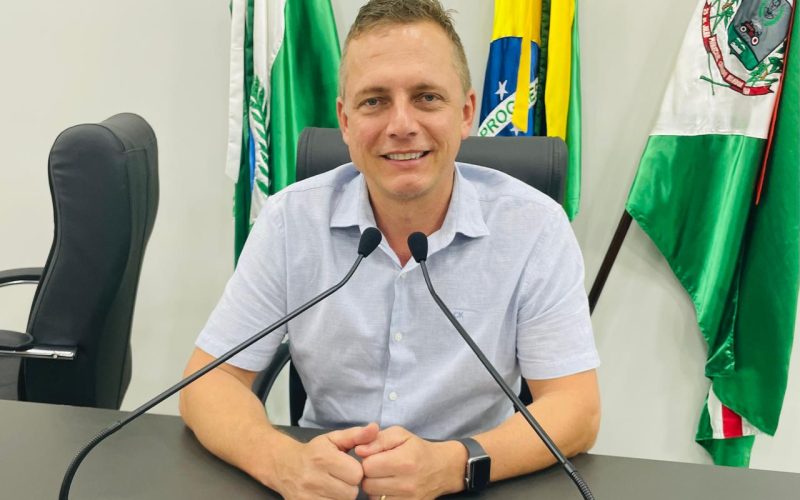 Vereador presidente Vanderlei Sauer (Soldado Sauer)
