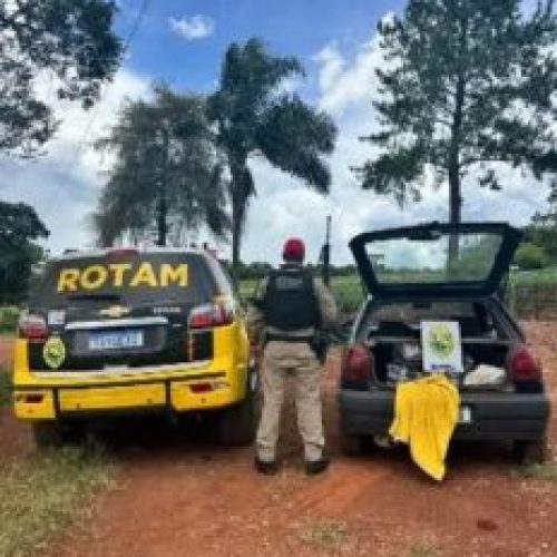 Dois são presos após perseguição pela PRE