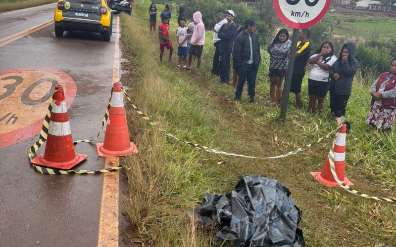 Atropelamento com vítima fatal é registrado na PR-473