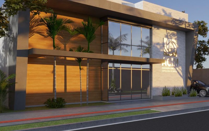 Licitação aberta para construção do novo prédio da Associação Comercial e Empresarial de Mercedes