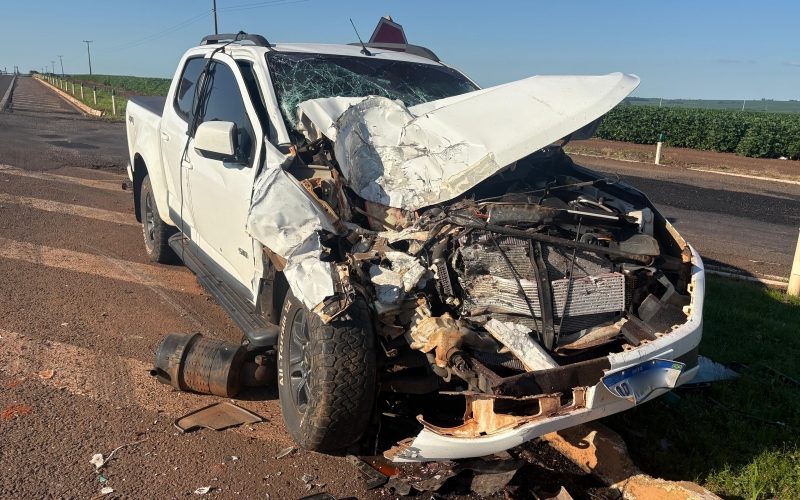 Grave acidente deixa pessoas feridas na BR-163 entre Guaíra e Mercedes