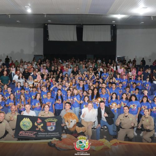 PROERD forma nova turma na Escola Municipal de Pato Bragado 