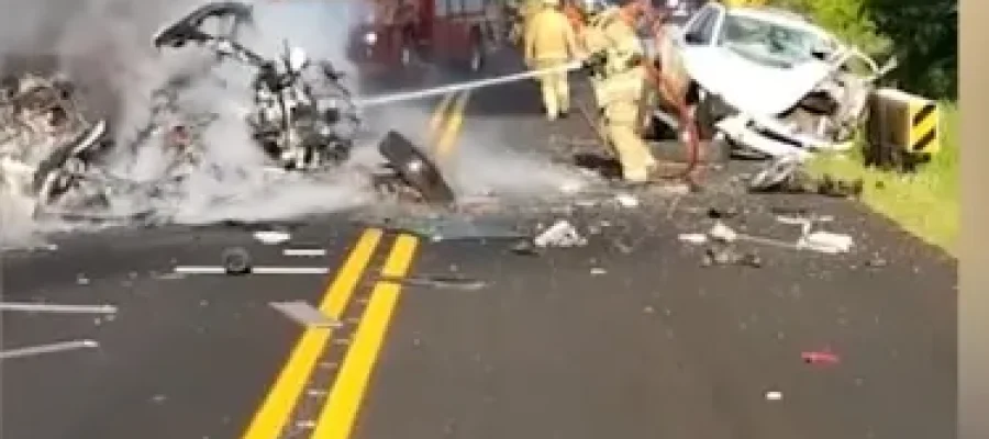 Homem morre carbonizado em acidente