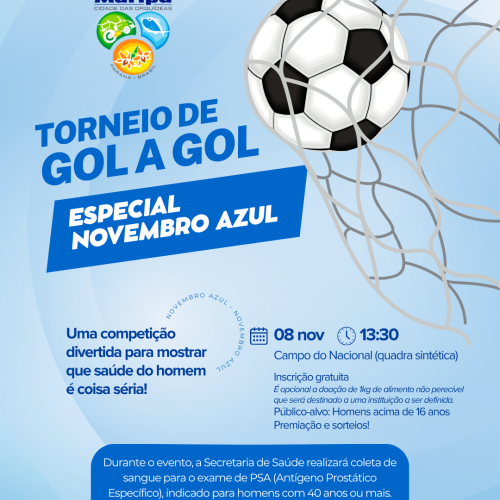 Maripá promove Torneio de Gol a Gol em apoio à campanha Novembro Azul