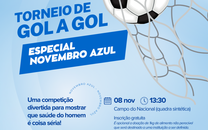 Maripá promove Torneio de Gol a Gol em apoio à campanha Novembro Azul