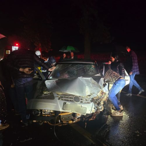 Acidente na PR-182 em Maripá deixa jovem ferido