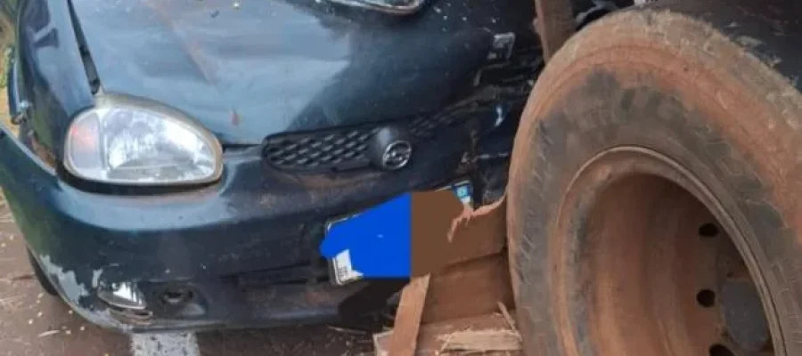 Capotamento HB20 / Colisão Traseira