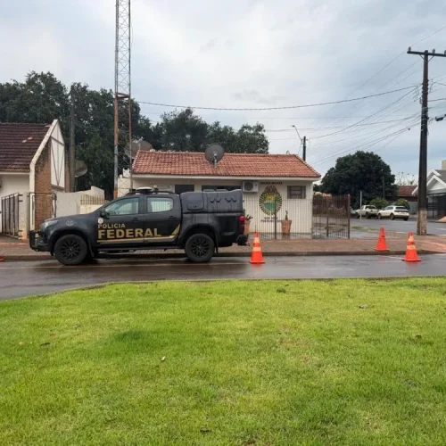Policia Federal se instala em base avançada no distrito de Porto Mendes