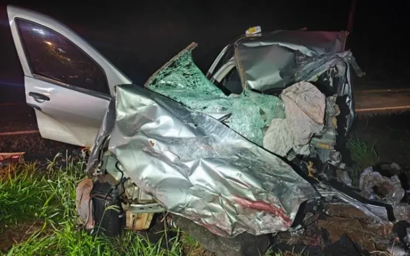 Acidente faz vitima fatal entre Vila Nova e Toledo