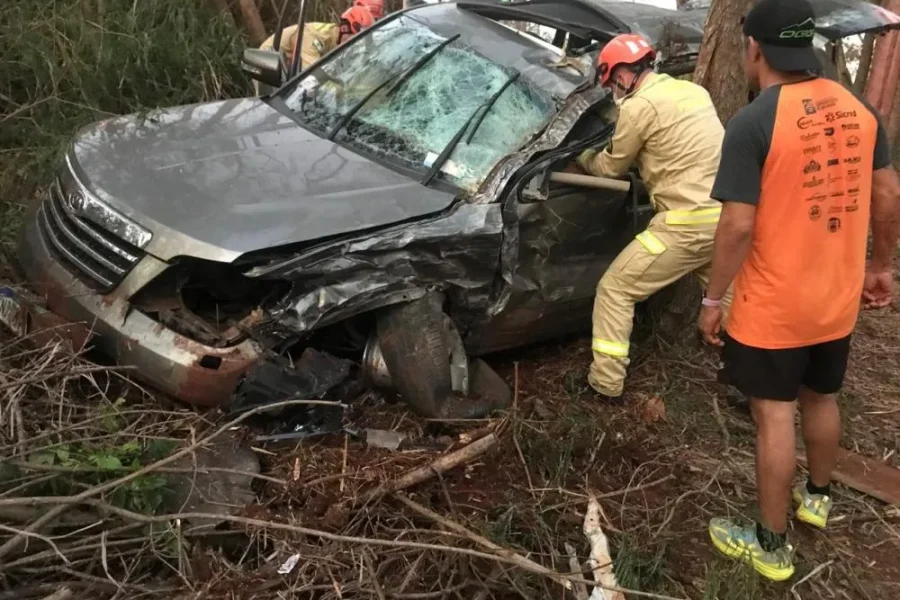 Empresário rondonense se envolve em acidente entre Marechal Rondon e Curvado