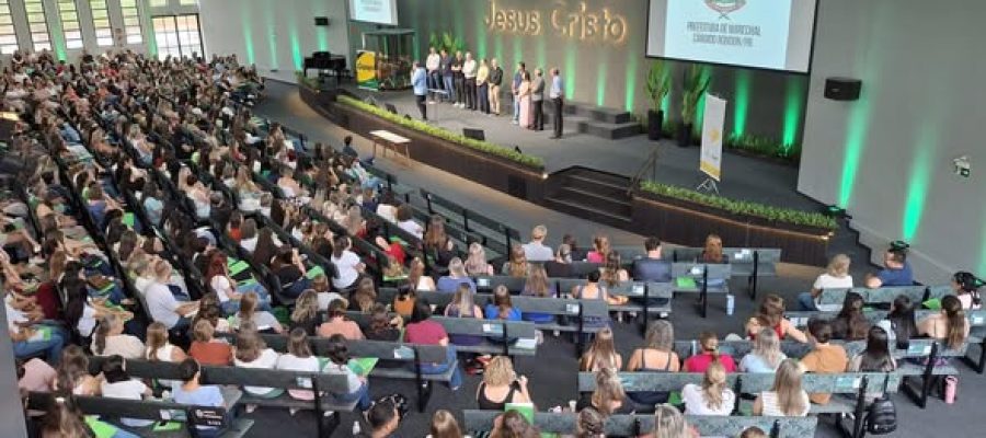 Iniciada a Semana Pedagógica em Marechal Cândido Rondon