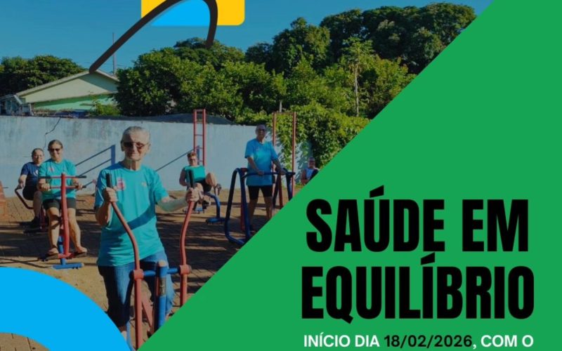 Academia da Saúde inicia atividades na próxima quarta-feira (18) com cerca de 150 inscritos
