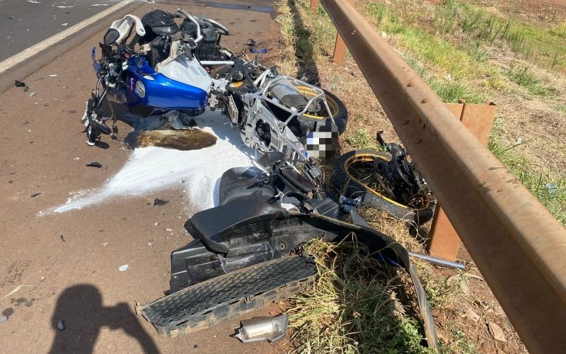 Acidente na BR-163 proximo a Mercedes mata motociclista