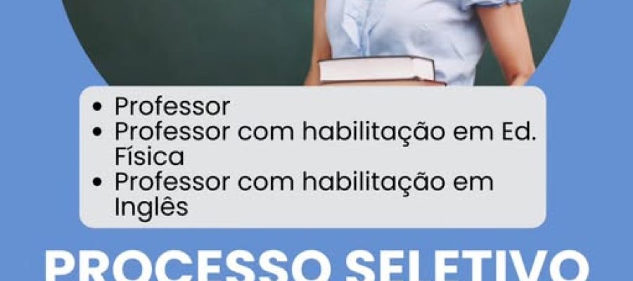 Prefeitura de Nova Santa Rosa abre Processo Seletivo Simplificado para professores